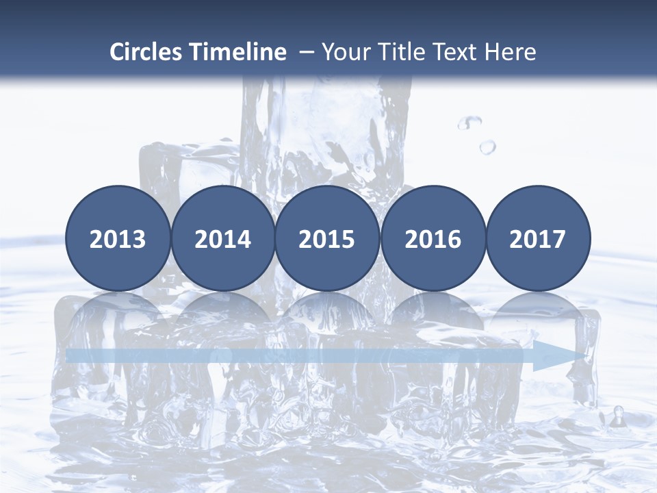 Chilled Liquid Pour PowerPoint Template