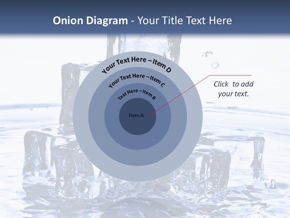 Chilled Liquid Pour PowerPoint Template