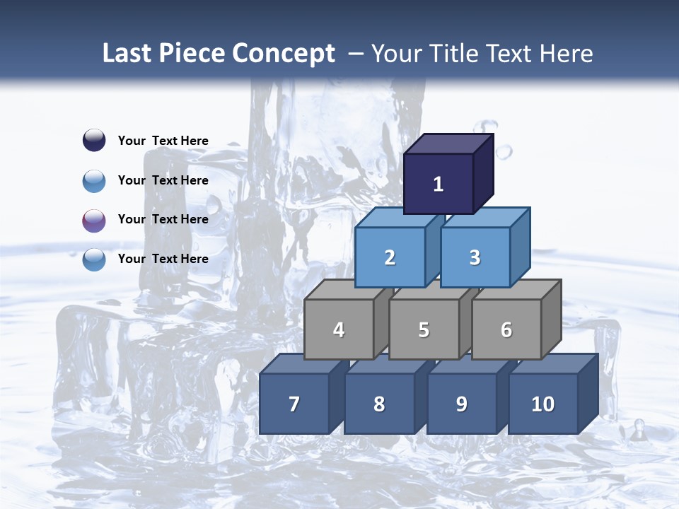 Chilled Liquid Pour PowerPoint Template
