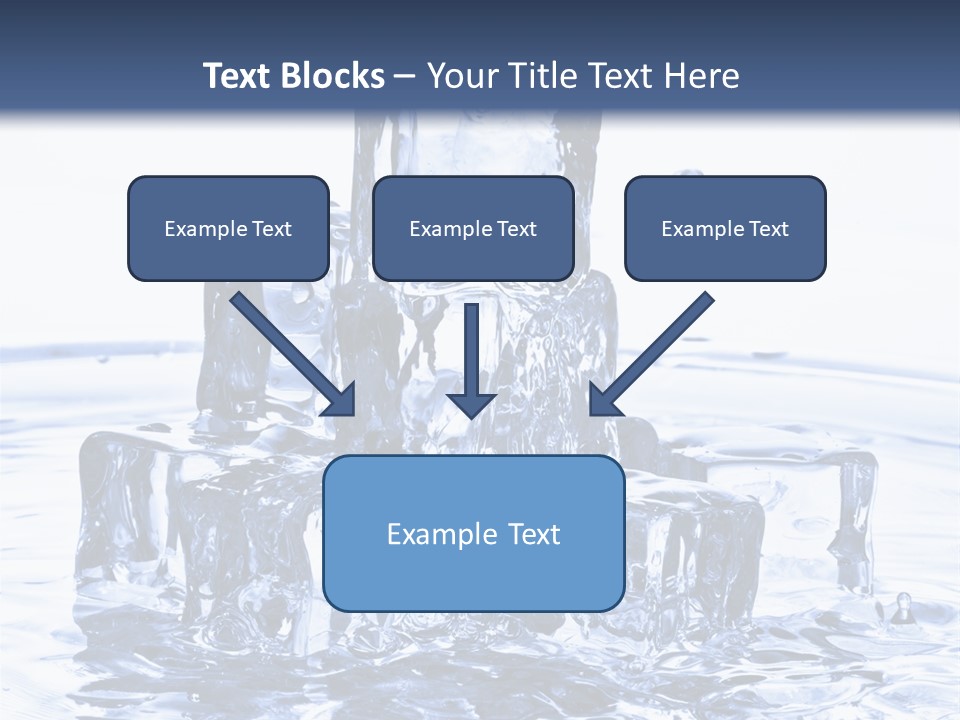 Chilled Liquid Pour PowerPoint Template