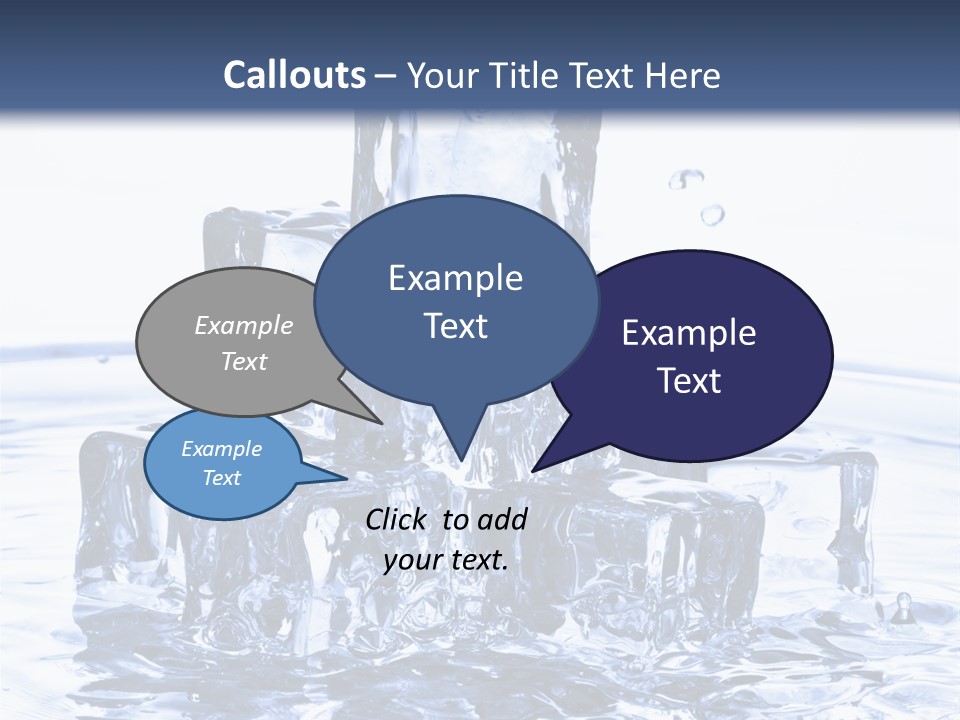 Chilled Liquid Pour PowerPoint Template