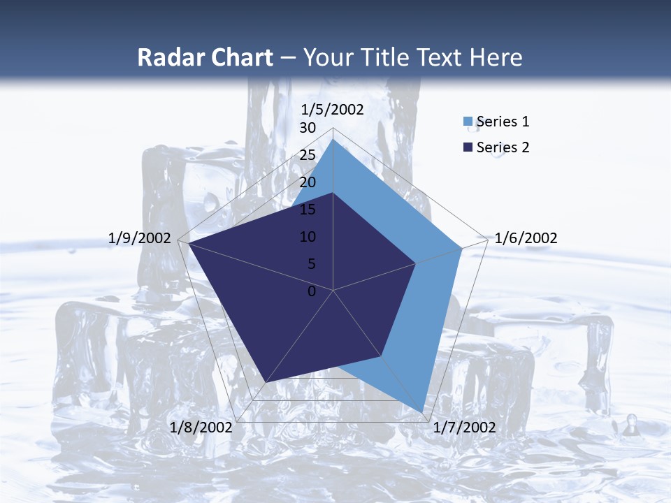 Chilled Liquid Pour PowerPoint Template