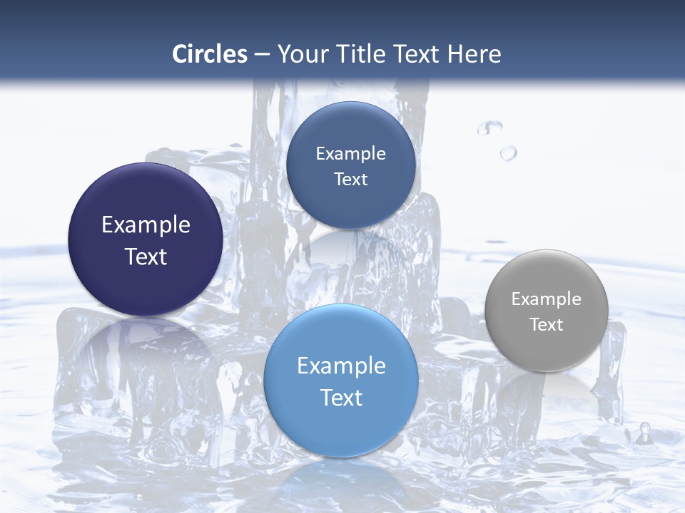 Chilled Liquid Pour PowerPoint Template