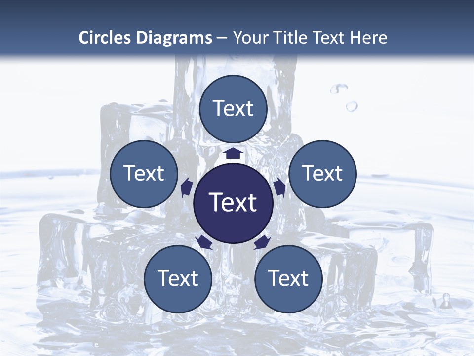 Chilled Liquid Pour PowerPoint Template