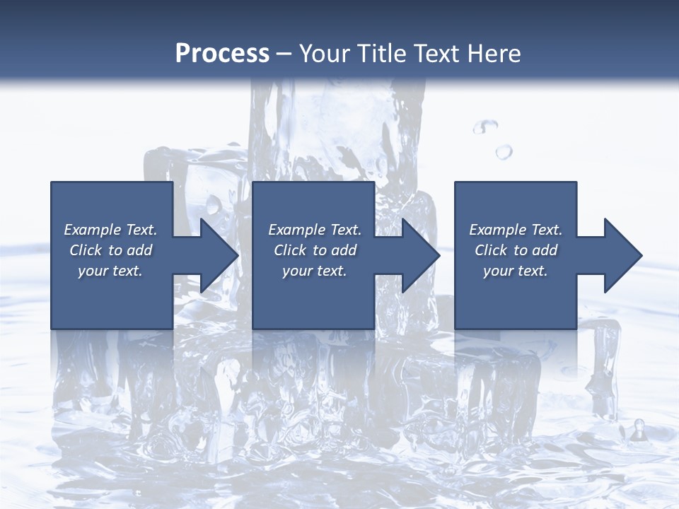 Chilled Liquid Pour PowerPoint Template