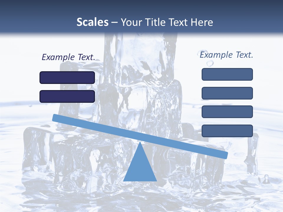 Chilled Liquid Pour PowerPoint Template