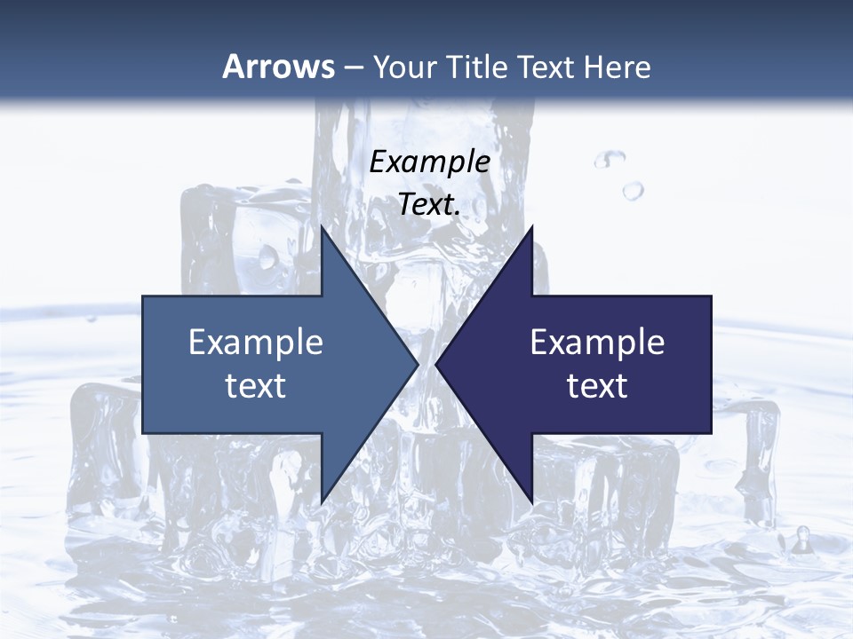 Chilled Liquid Pour PowerPoint Template