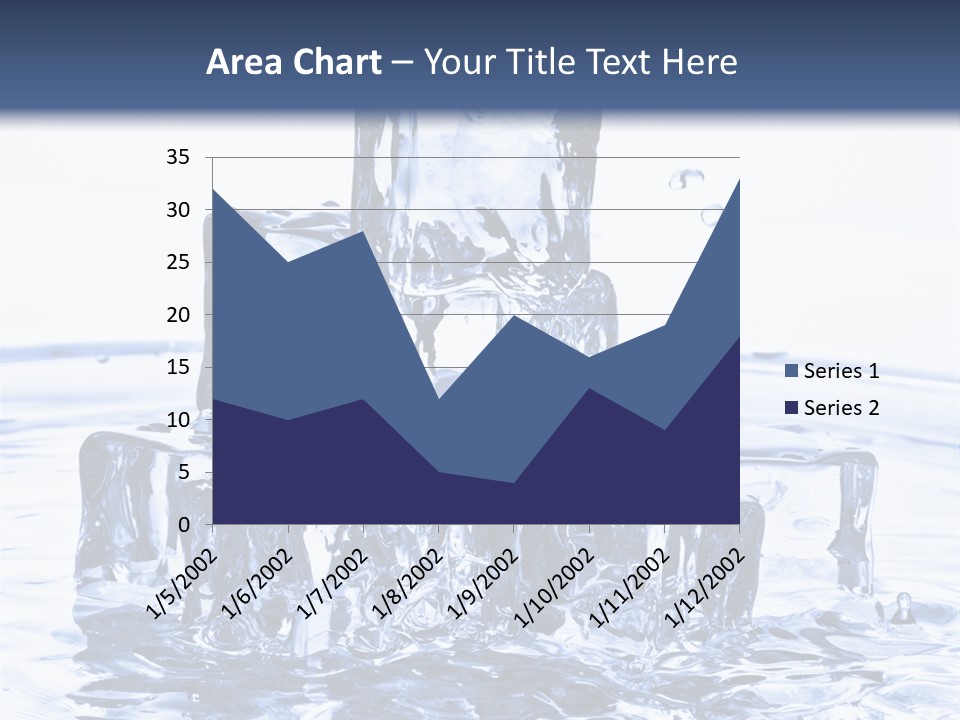 Chilled Liquid Pour PowerPoint Template