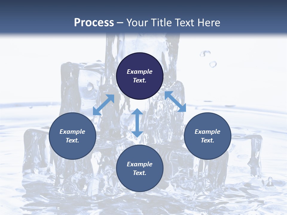 Chilled Liquid Pour PowerPoint Template