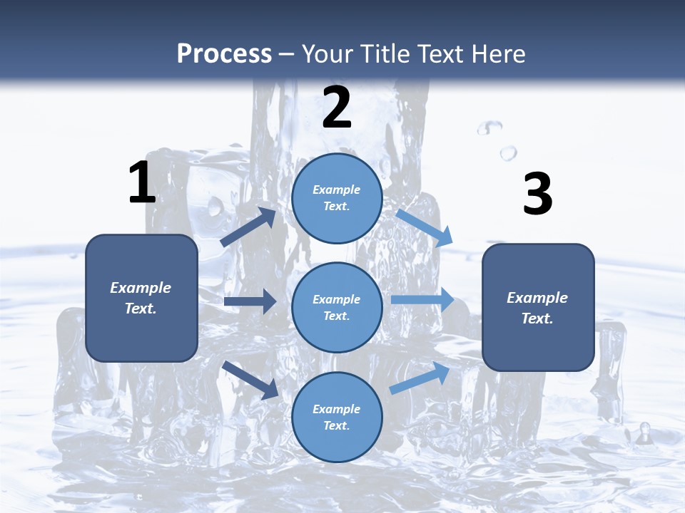 Chilled Liquid Pour PowerPoint Template