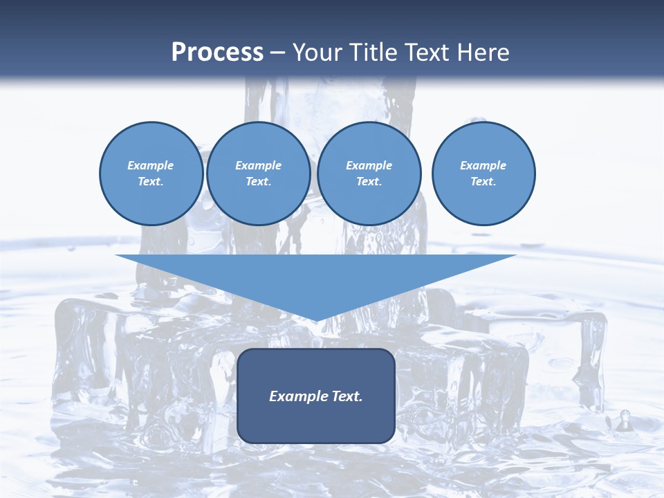 Chilled Liquid Pour PowerPoint Template
