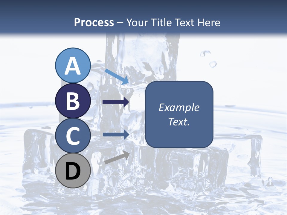 Chilled Liquid Pour PowerPoint Template