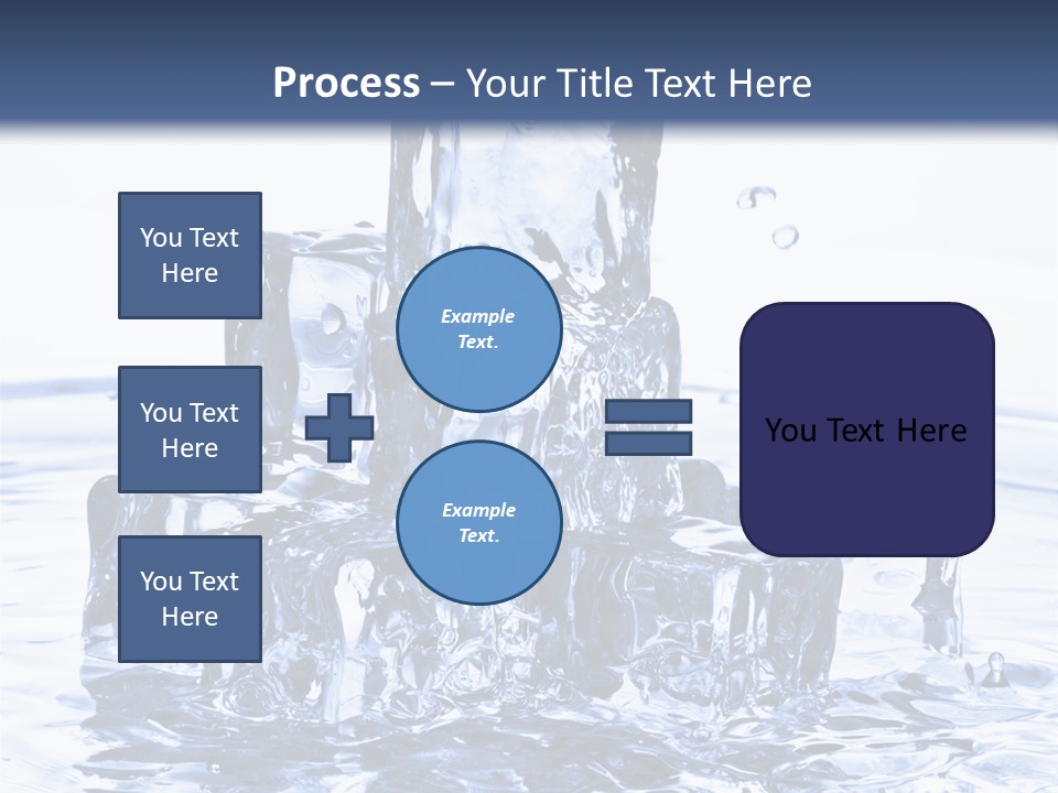 Chilled Liquid Pour PowerPoint Template