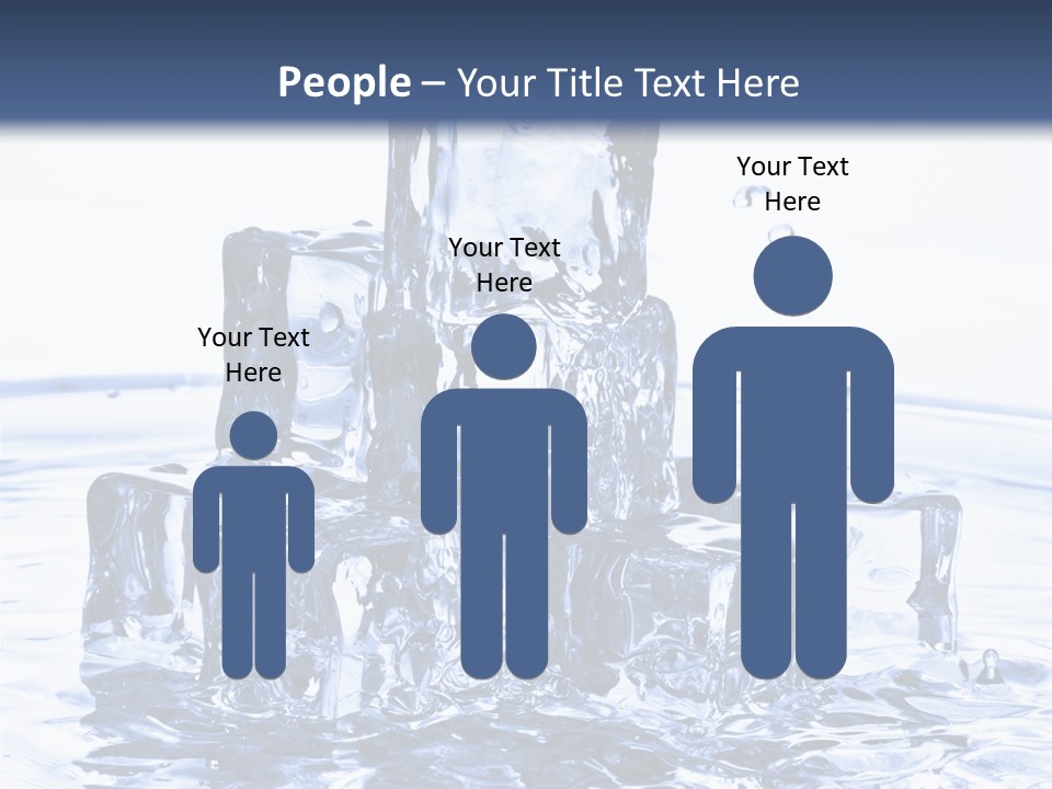 Chilled Liquid Pour PowerPoint Template