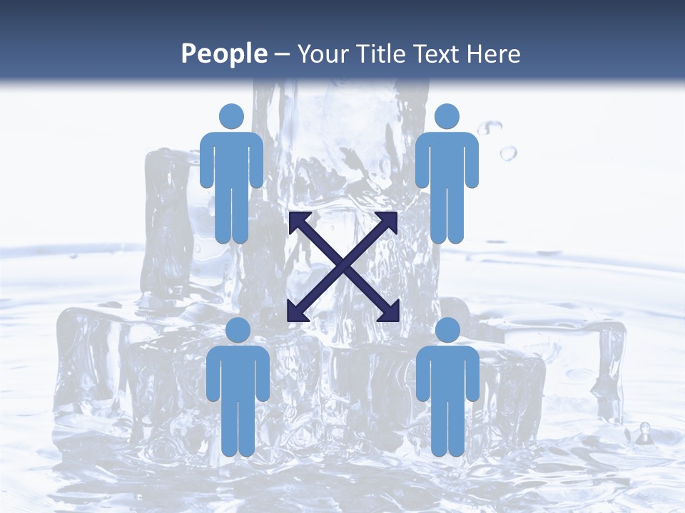 Chilled Liquid Pour PowerPoint Template