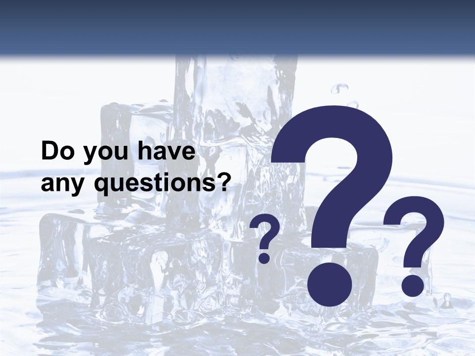 Chilled Liquid Pour PowerPoint Template