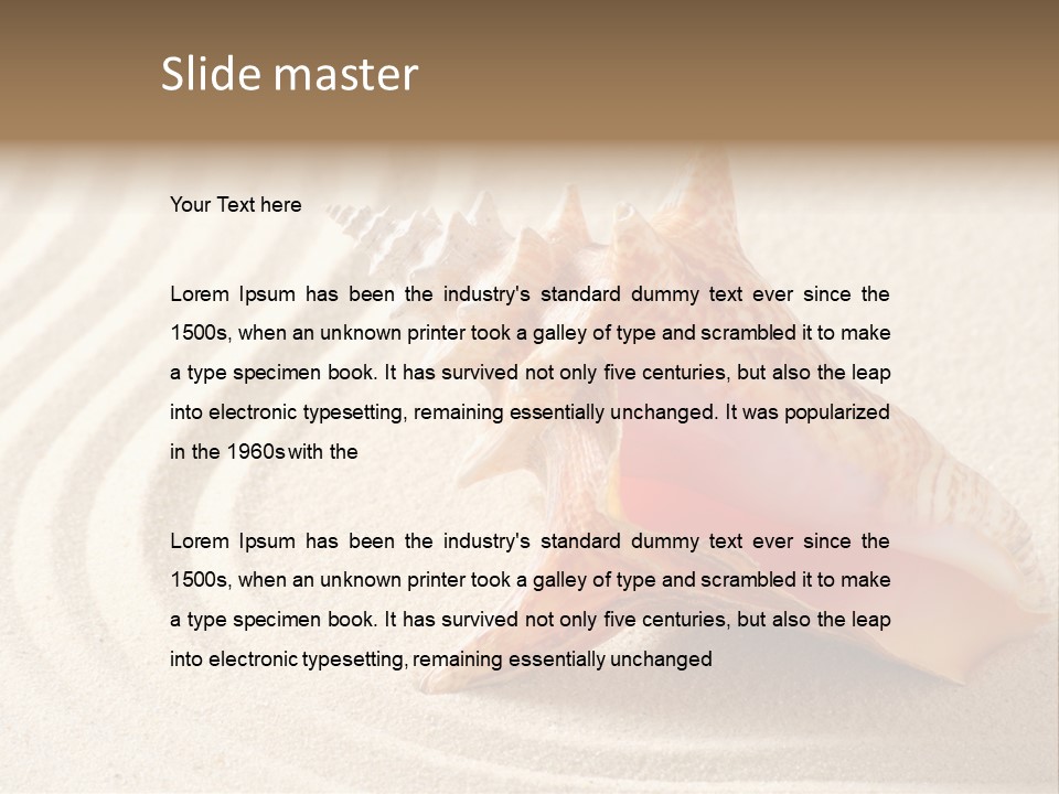 Perfect Exotic Relaxation PowerPoint Template