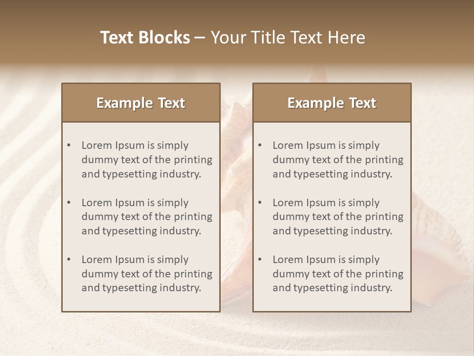 Perfect Exotic Relaxation PowerPoint Template