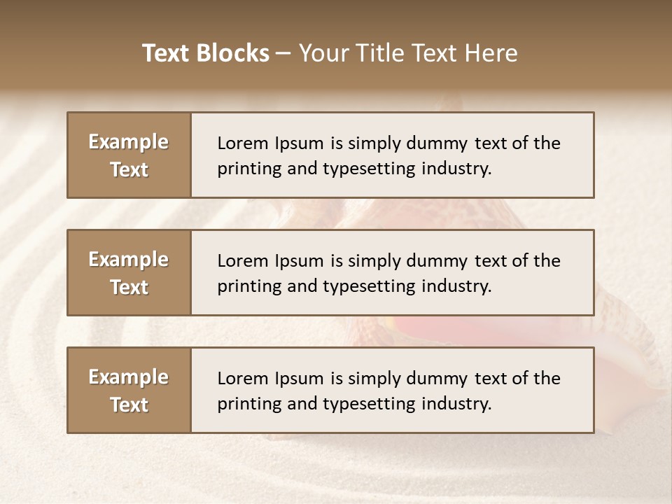 Perfect Exotic Relaxation PowerPoint Template