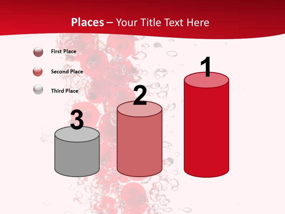 Blurry White Close PowerPoint Template