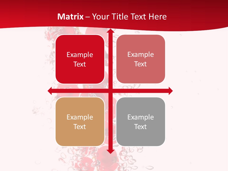 Blurry White Close PowerPoint Template