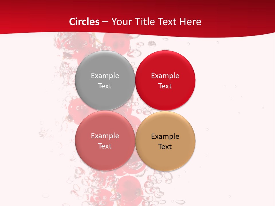 Blurry White Close PowerPoint Template