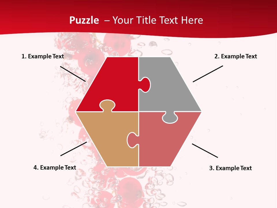 Blurry White Close PowerPoint Template