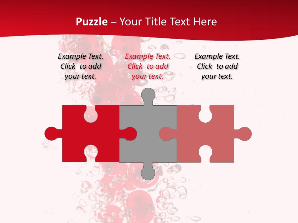 Blurry White Close PowerPoint Template