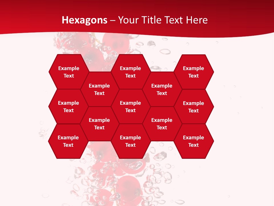 Blurry White Close PowerPoint Template