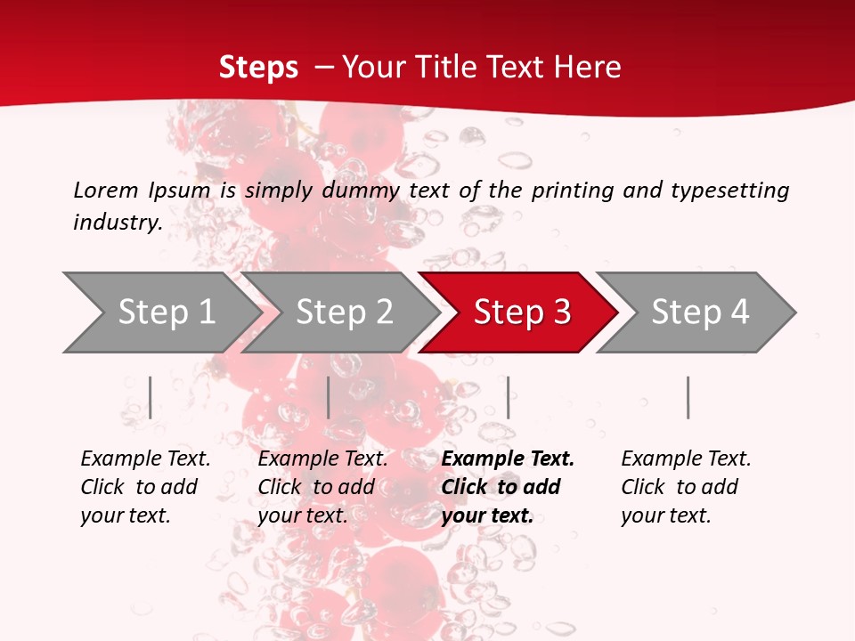 Blurry White Close PowerPoint Template