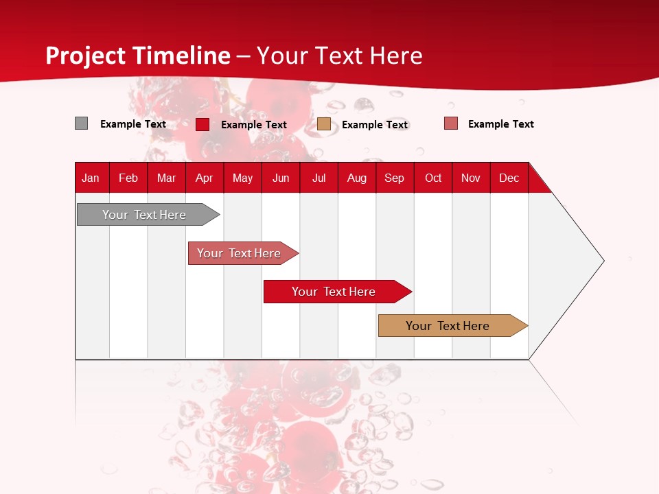 Blurry White Close PowerPoint Template