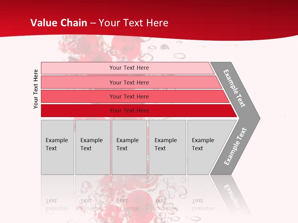 Blurry White Close PowerPoint Template