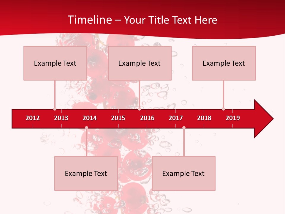 Blurry White Close PowerPoint Template