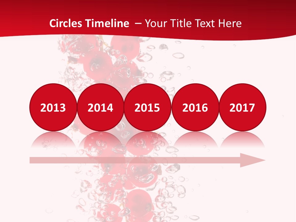 Blurry White Close PowerPoint Template