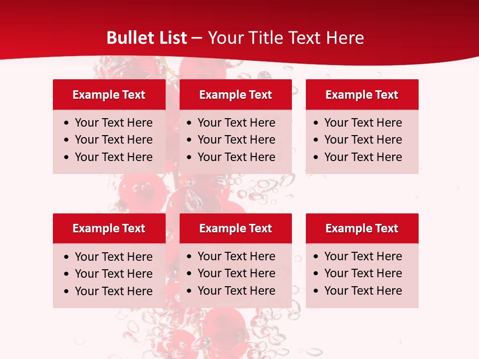 Blurry White Close PowerPoint Template