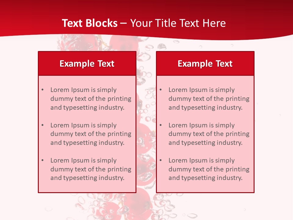 Blurry White Close PowerPoint Template