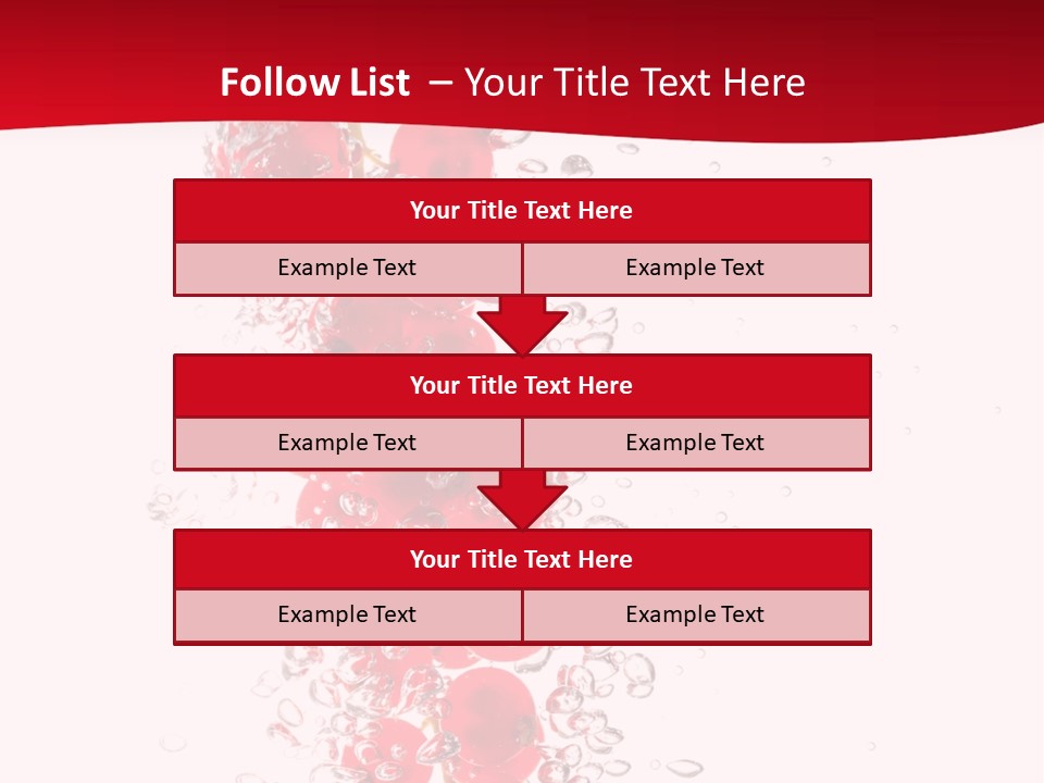 Blurry White Close PowerPoint Template