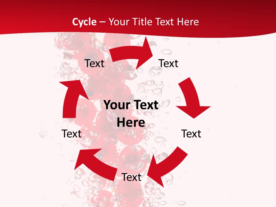 Blurry White Close PowerPoint Template