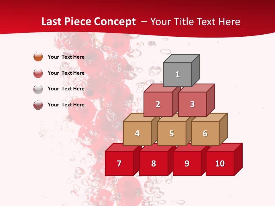 Blurry White Close PowerPoint Template