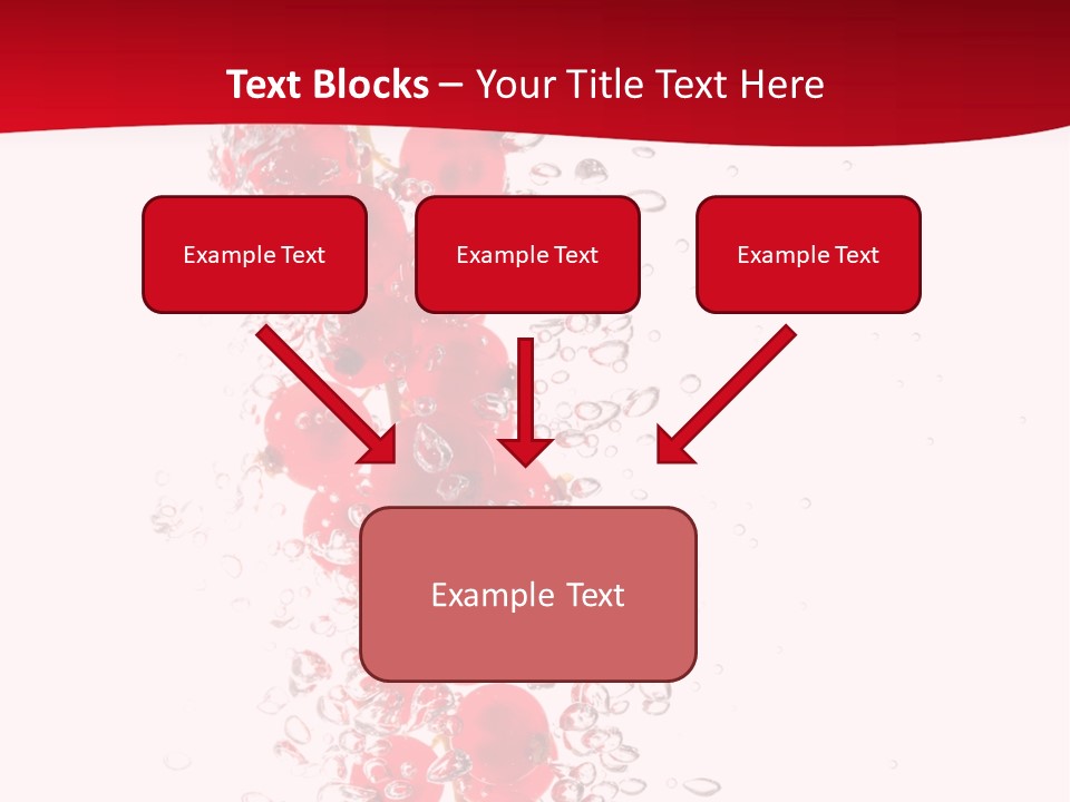 Blurry White Close PowerPoint Template