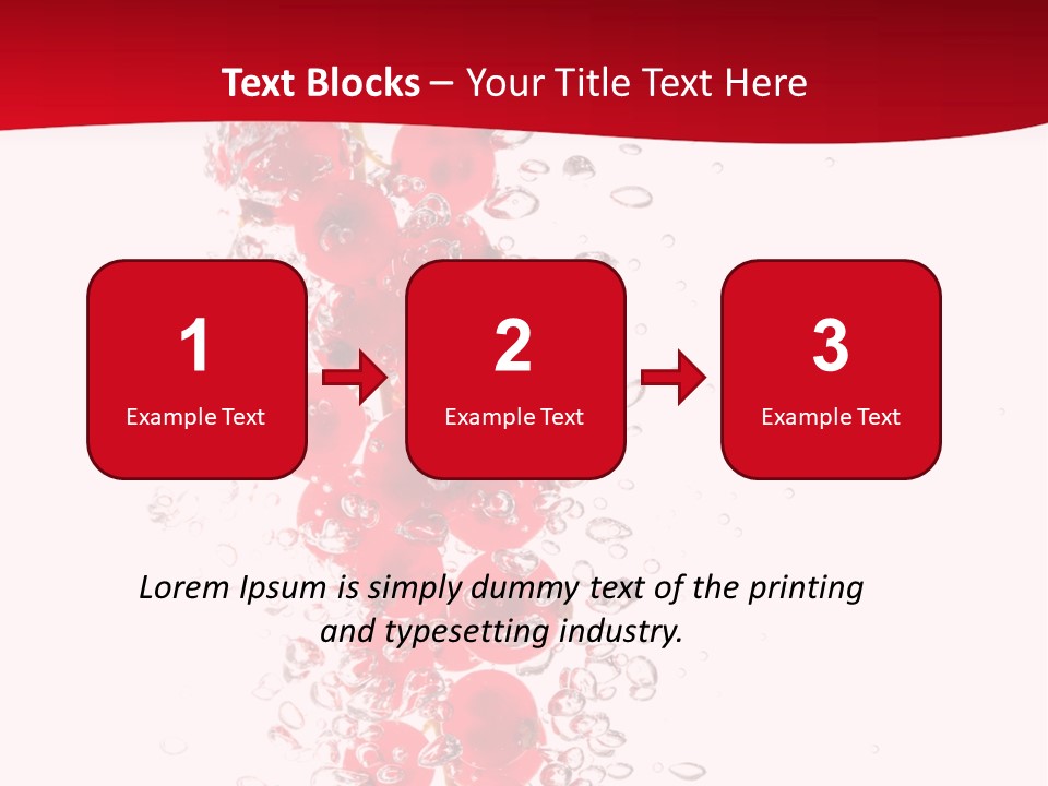 Blurry White Close PowerPoint Template