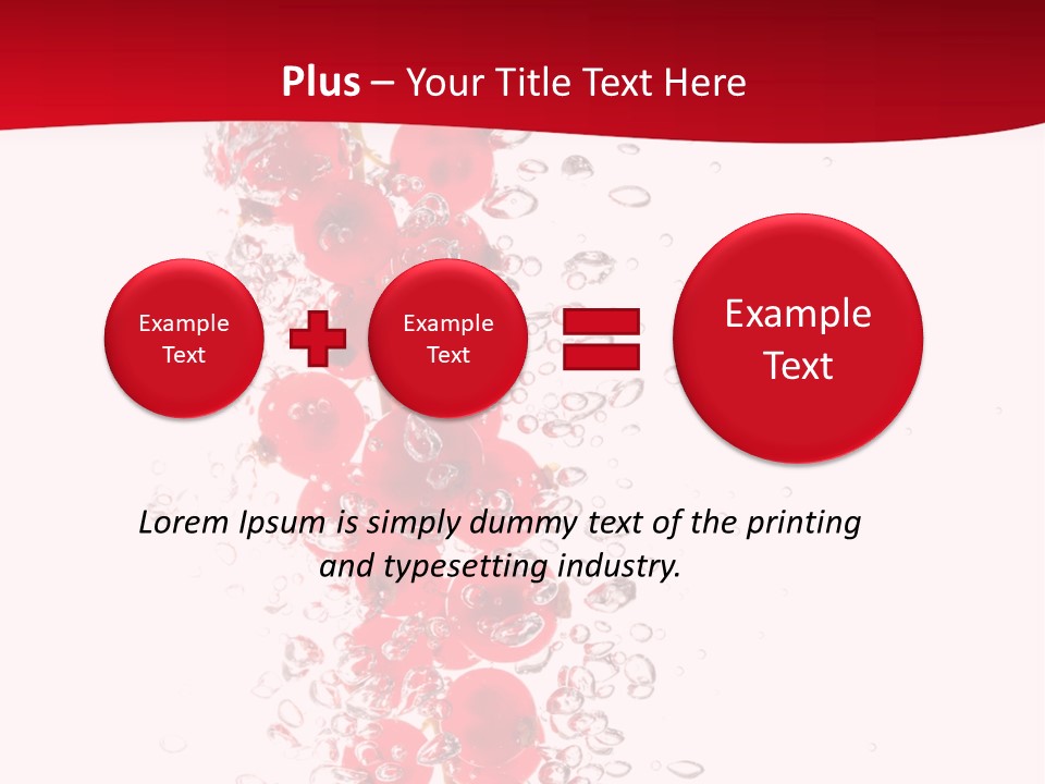 Blurry White Close PowerPoint Template