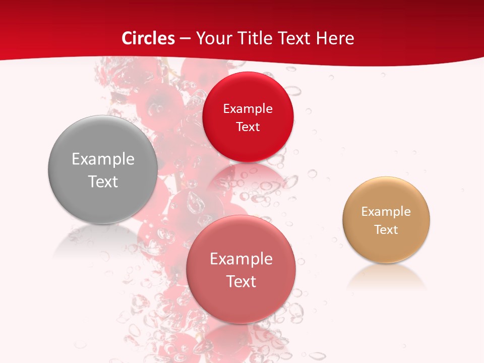 Blurry White Close PowerPoint Template