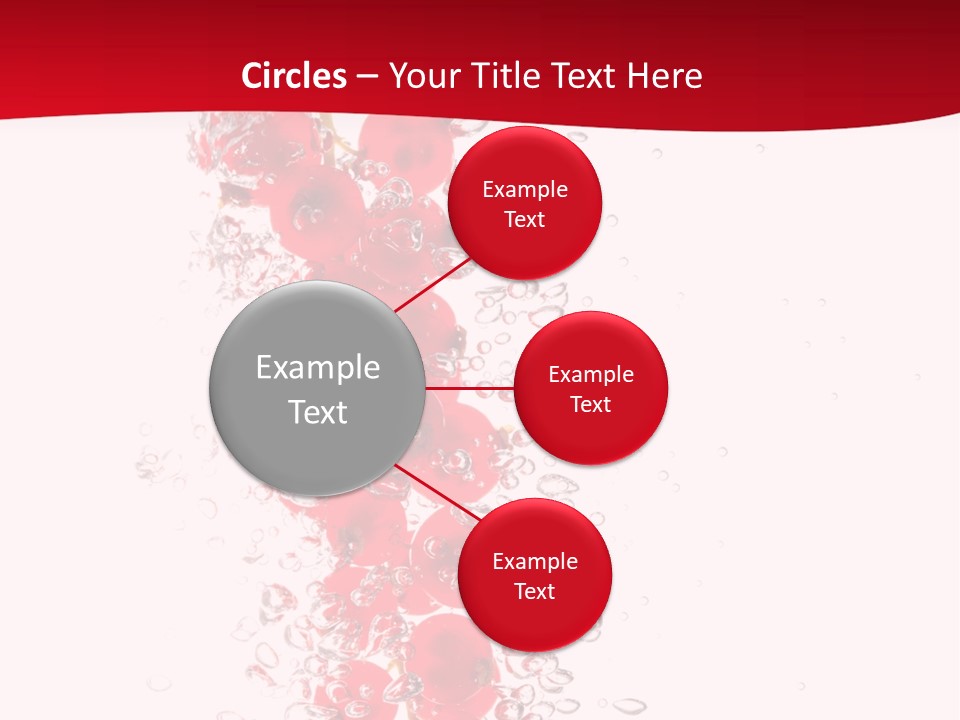 Blurry White Close PowerPoint Template