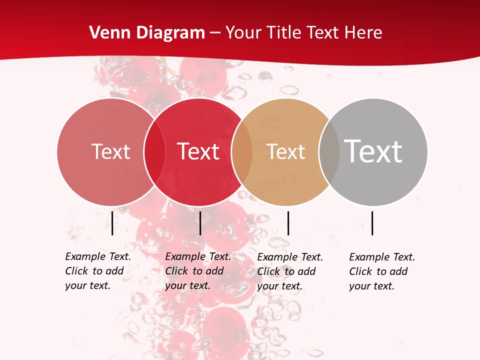 Blurry White Close PowerPoint Template