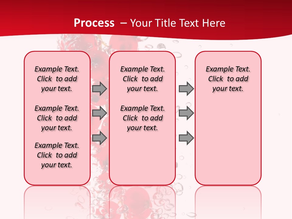Blurry White Close PowerPoint Template