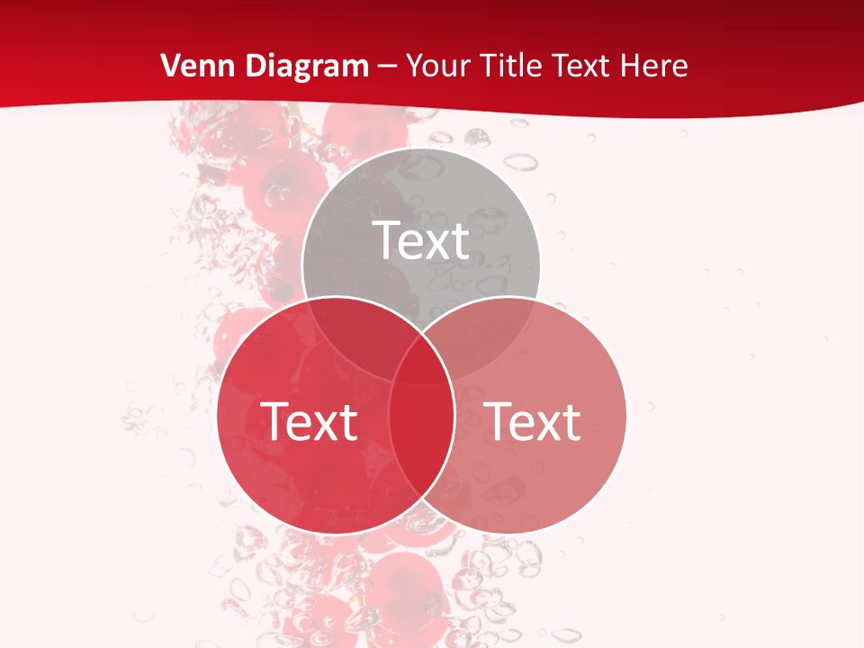 Blurry White Close PowerPoint Template