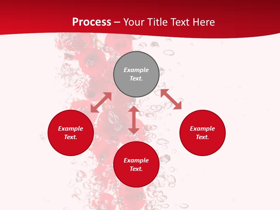 Blurry White Close PowerPoint Template