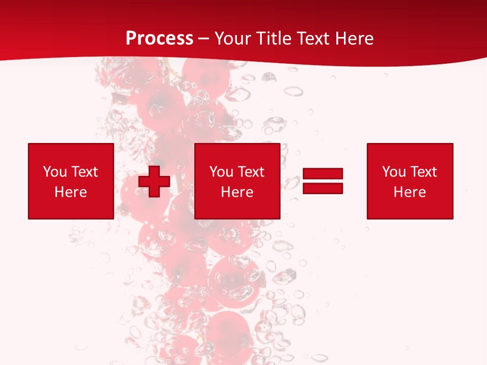 Blurry White Close PowerPoint Template
