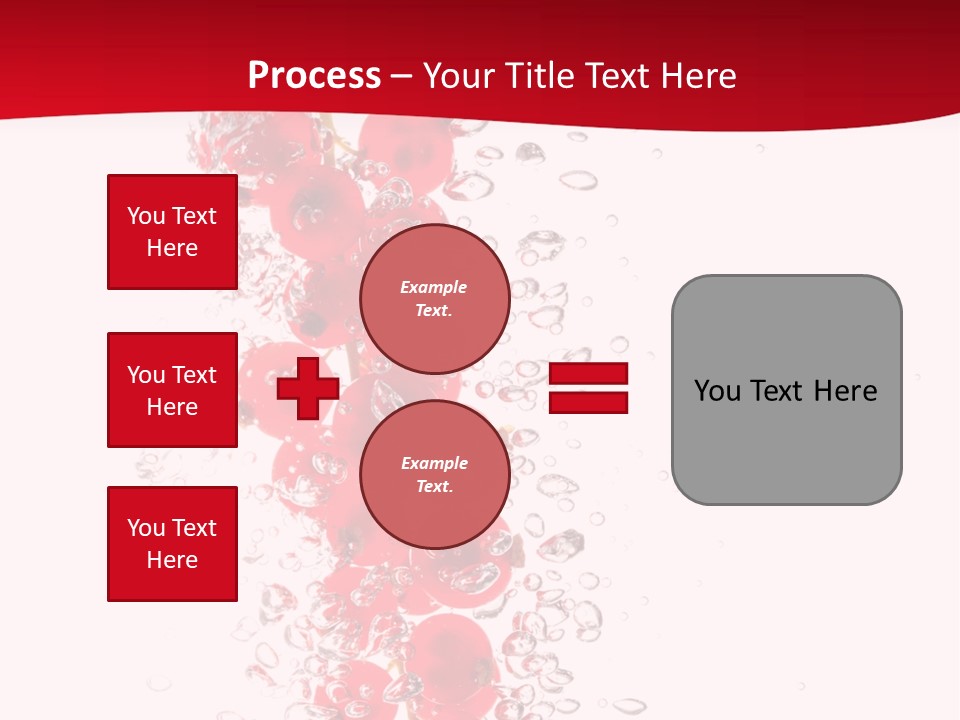 Blurry White Close PowerPoint Template
